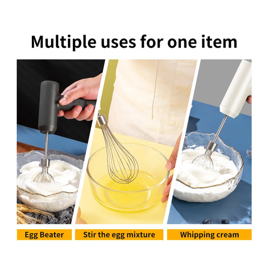 Wireless Electric Food Mixer Portable 3 Speeds Kitchen