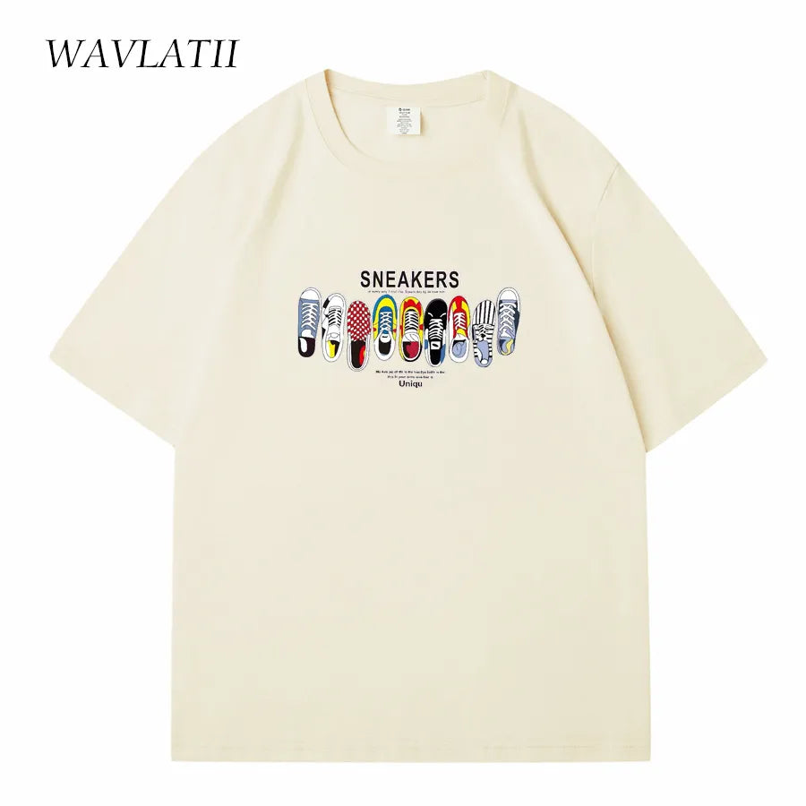 Women T-shirts Casual Tops Relaxed Fit