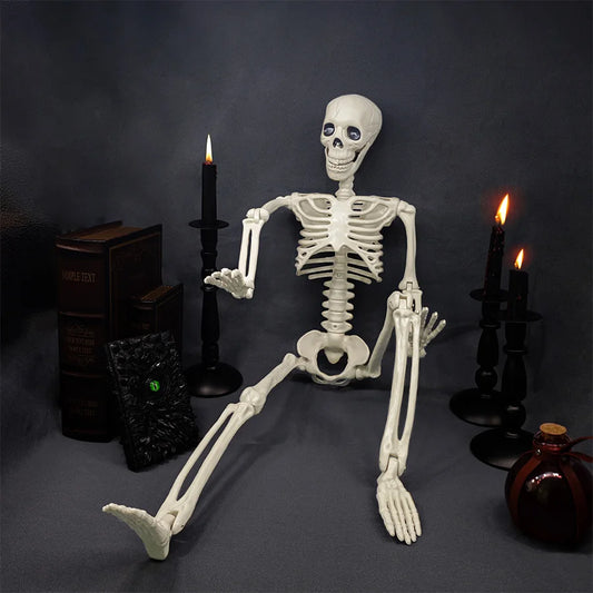 90CM Scary Skeleton: Ultimate Halloween Horror Decor