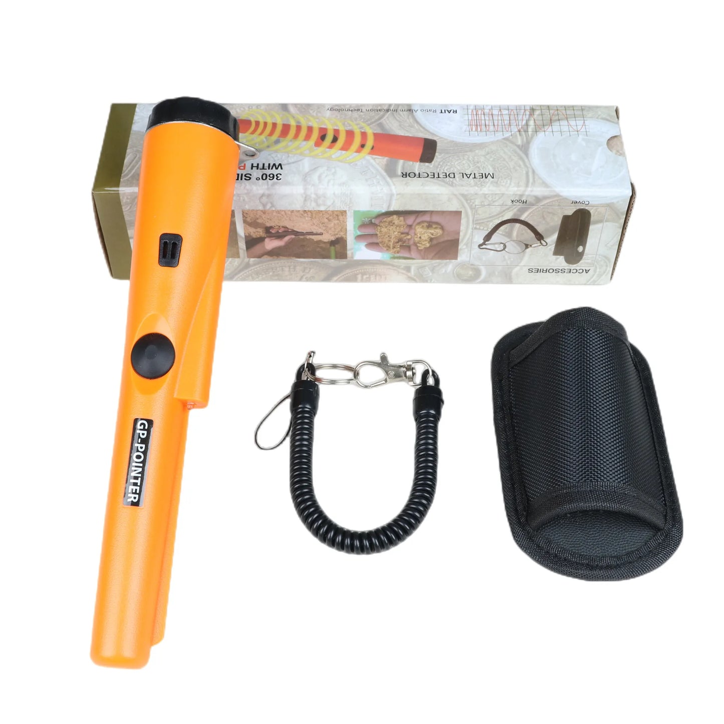 Metal Detector Pinpointer Non-Waterproof Pointer Gold Coin Rings