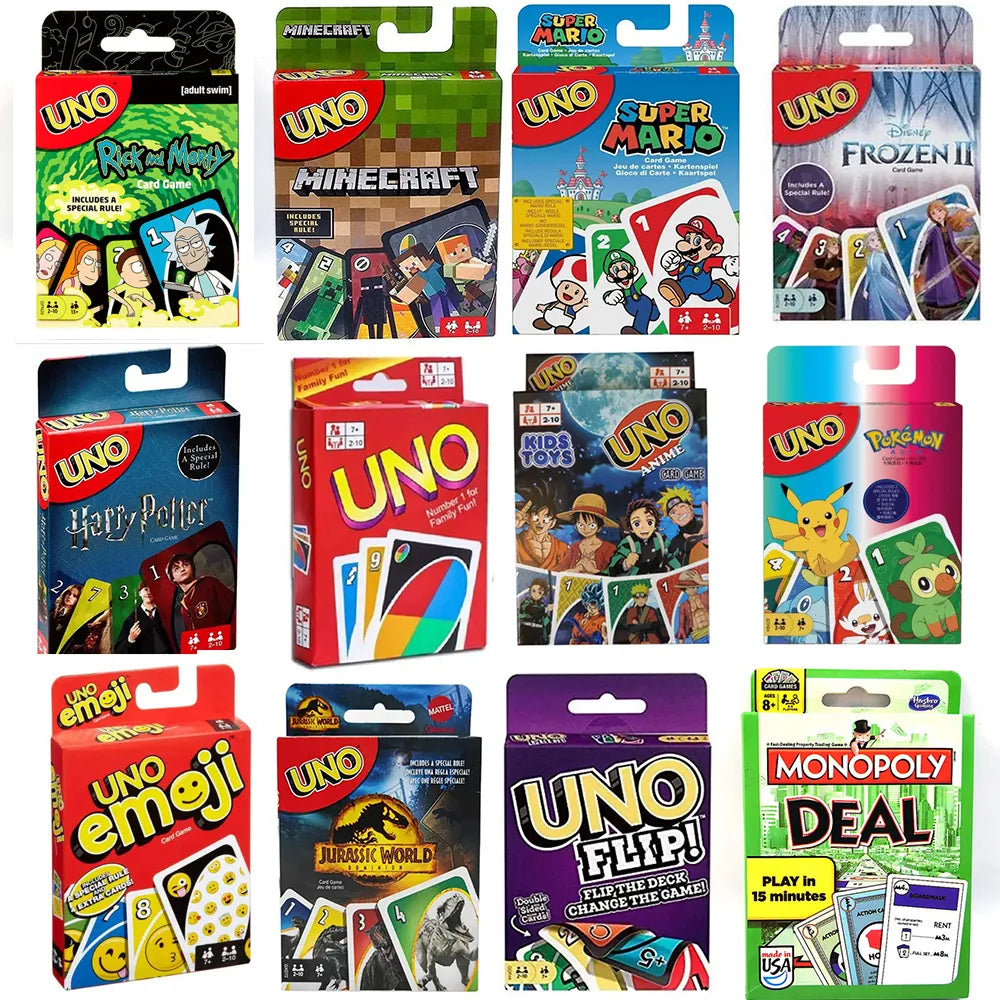 ONE FLIP! UNO Cards Table Game Gift Xmass 2023