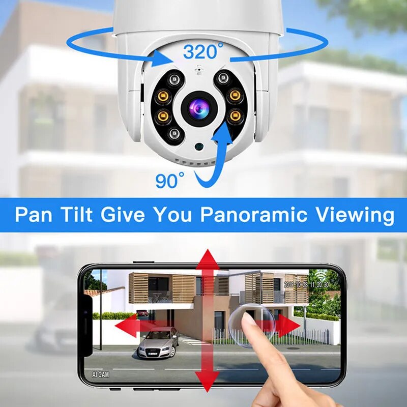 4K CCTV Camera Smart Security Home Camera Surveillance