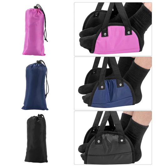 Travel Easy: Leg Support Foot Hammock for Flights