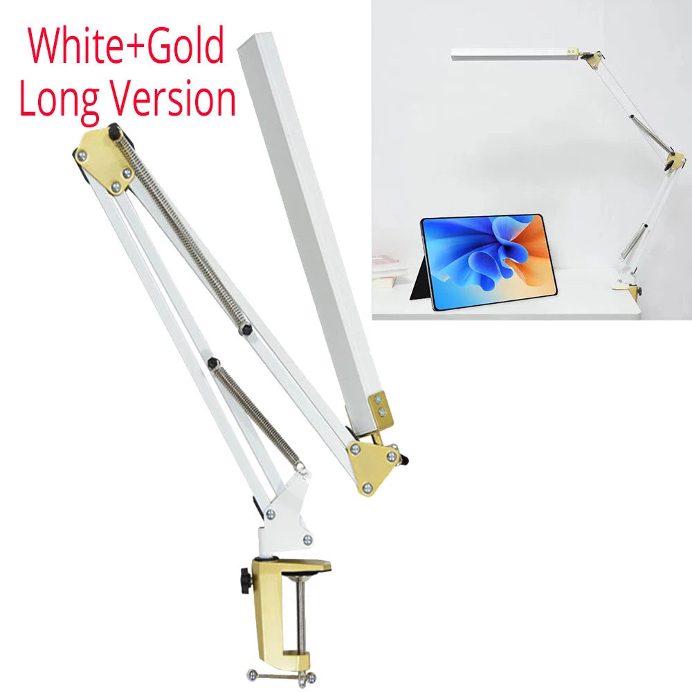 LED Desk Lamp Eye-Caring Adjustable Swing Arm Table Light