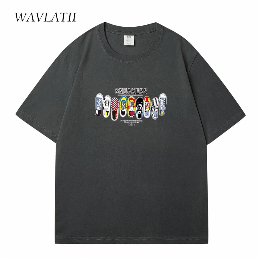 Women T-shirts Casual Tops Relaxed Fit