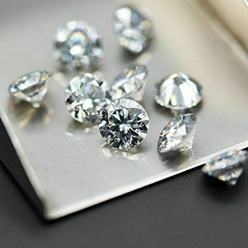 Premium 15mm Moissanite - Exquisite D Color Diamond Alternative 12 Carats