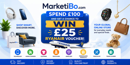 Win a Free £25 Flight Voucher with MarketiBo