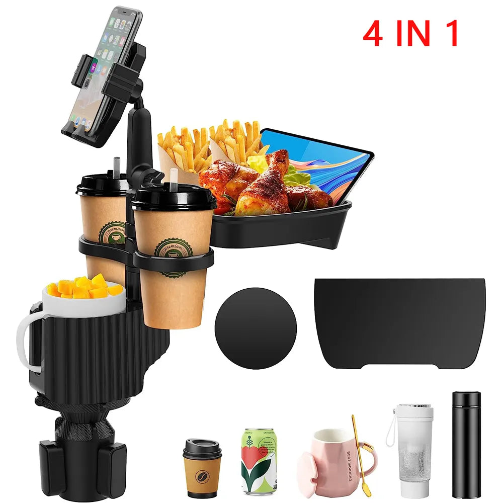 Car Cup Holder Table Phone Food Organized Adjustable Drink Holder Car Accesories NEW
