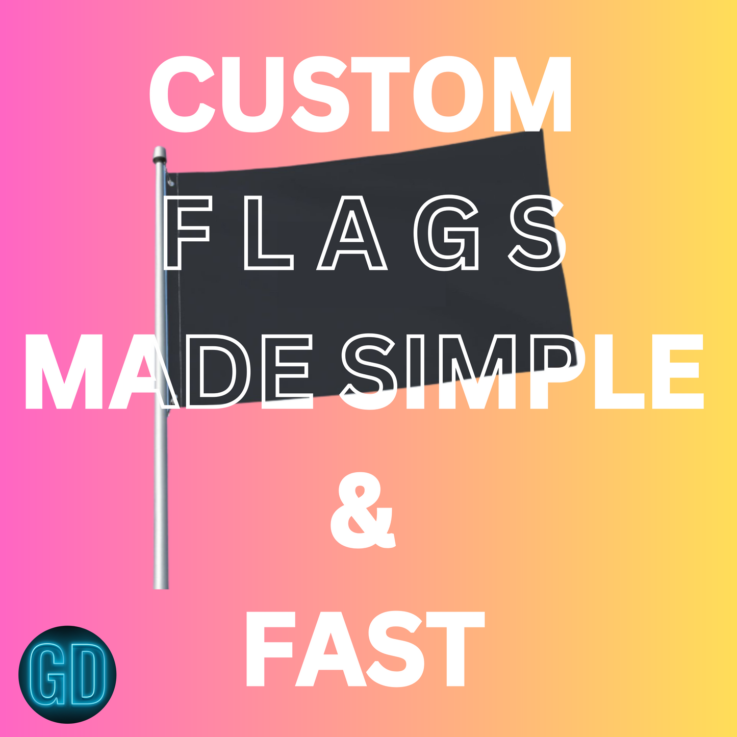 Customizable Print Flag 120*180 CM