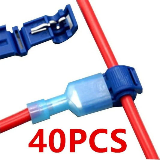 Quick Electrical Cable Wire Connectors Snap Splice