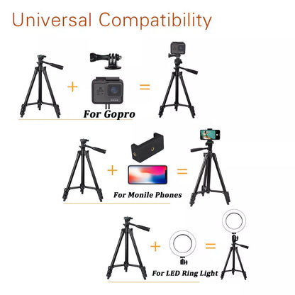 Phone Tripod Stand 40inch Universal Photography
