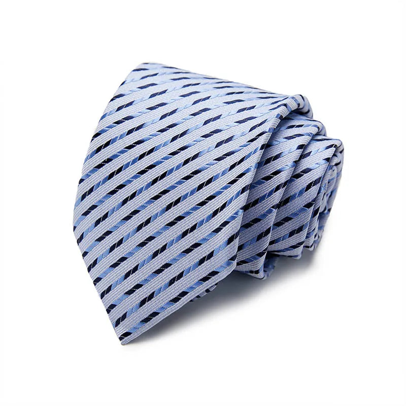 Men Silk Tie 7.5cm Neckties 100% Silk