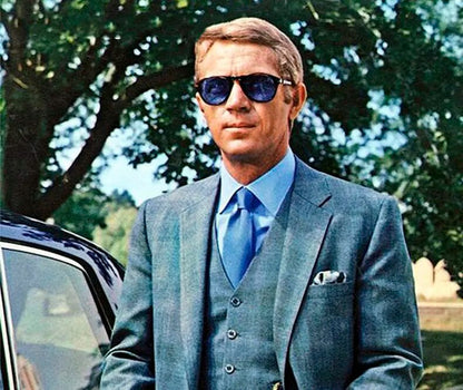 Classic Pilot Style Polarized Sunglasses Men