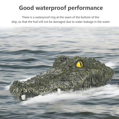 RC Crocodile Head Toy Simulation Remote Control Joke Alligator Toys Water