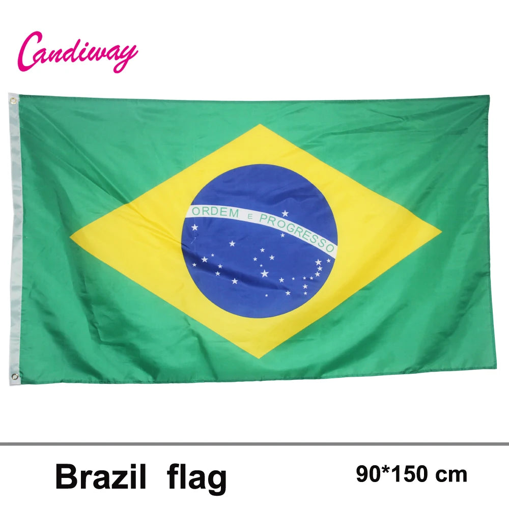 Brazil Flag 150x90cm flag national flag Brasil FLAG Country