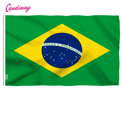 3ftx2ft Brazil Flag national flag Decoration Brasil BR Country Banner