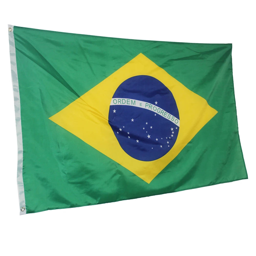 3ftx2ft Brazil Flag national flag Decoration Brasil BR Country Banner