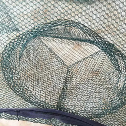 Foldable Fishing Net Trap Mesh Nylon Crab Shrimp