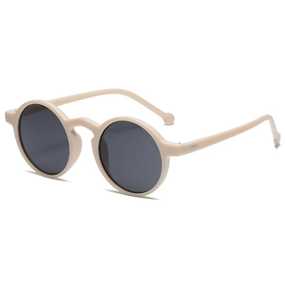 New Hot Summer UV400 Sunglasses Korean Style Retro Round Sun Glasses Brand Designer Small Frame Outdoor Hiking Driving Eyewear