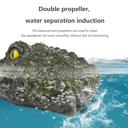 RC Crocodile Head Toy Simulation Remote Control Joke Alligator Toys Water