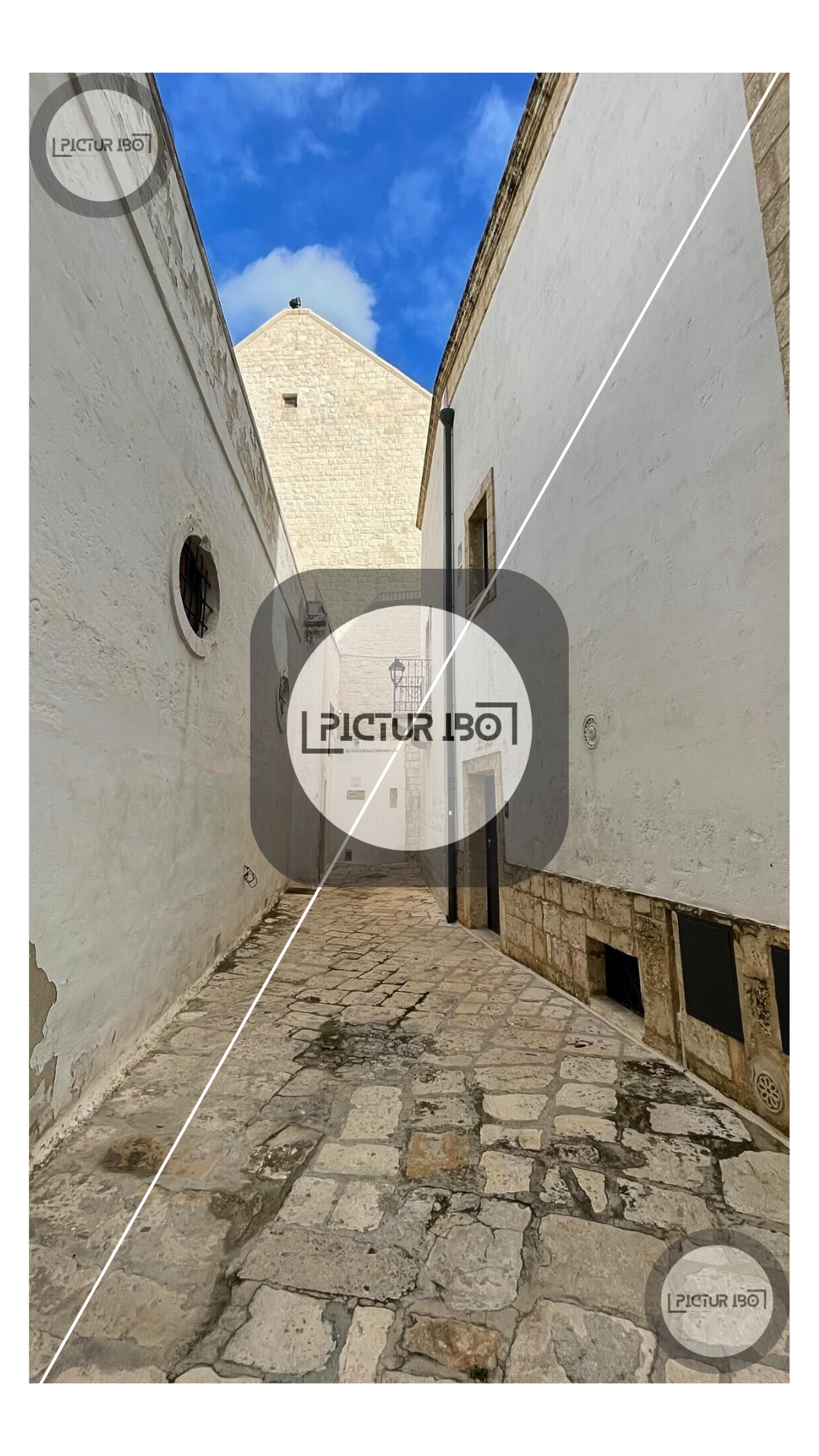 Old Town in Mediterranean Puglia Polignano A Mare - Buy Stock Pictures