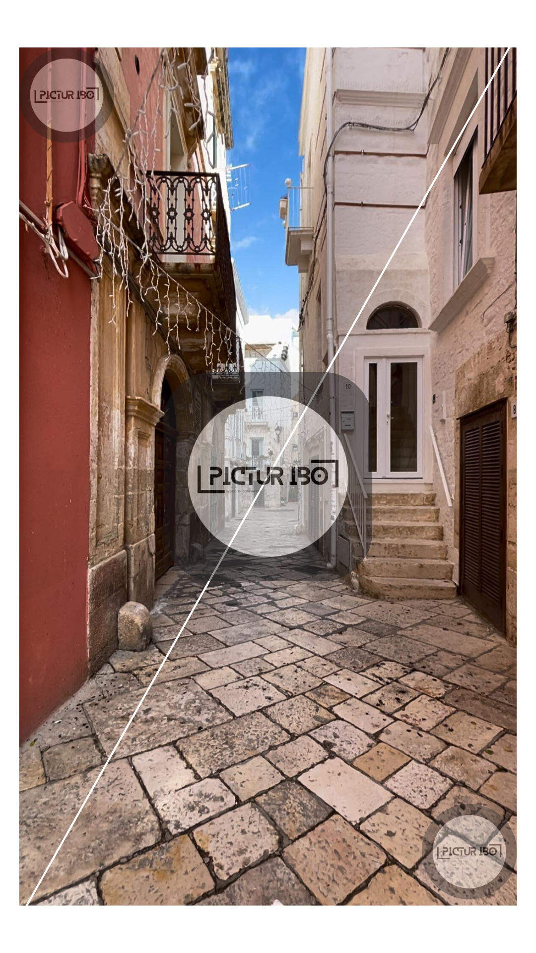 Mediterranean Town Italy Puglia Polignano A Mare Bridge - Buy Stock Picture