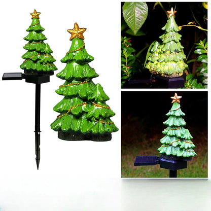 Halloween outdoor lights waterproof Christmas tree pumpkin garden stake lights