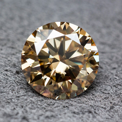 Loose Moissanite with Certificate Round Moissanite Stone GRA Diamonds Gemstones