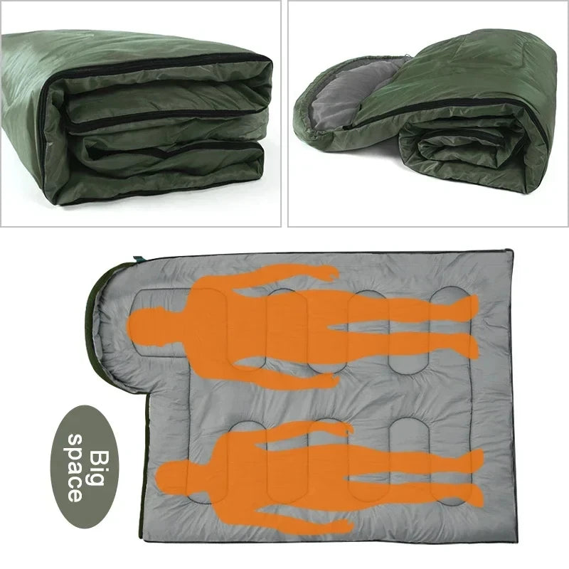 Sleeping Bag Ultralight Waterproof 4 Seasons Warm for Outdoor Hiking Backpacking Travel