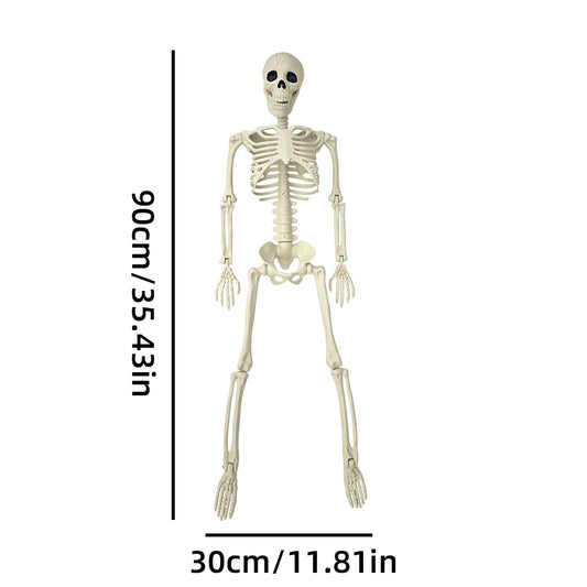 Halloween Decoration Horror Scary 90CM Halloween Skeleton Halloween Ornament