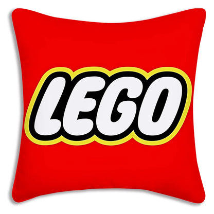 Cool For Legos Game Pillow Covers Cartoon Sofa Decorative Home Double-sided Printing Short Plush Cute Cushion Cover