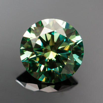 Loose Moissanite with Certificate Round Moissanite Stone GRA Diamonds Gemstones