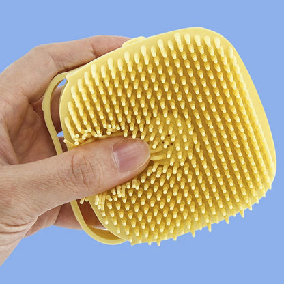 Pet cat and dog silicone bath brush massage care soft bath brush can fill liquid bath ball brush pet accessories dog cat tool