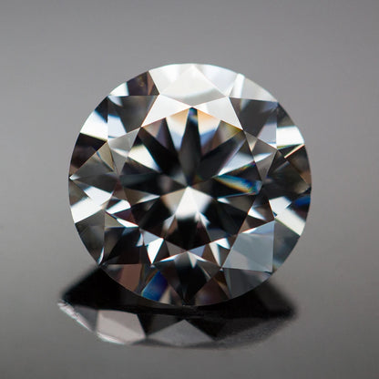 Pink Black Green Blue Yellow Purple Gray Red Loose Moissanite with Certificate Round Moissanite Stone GRA Diamonds Gemstones