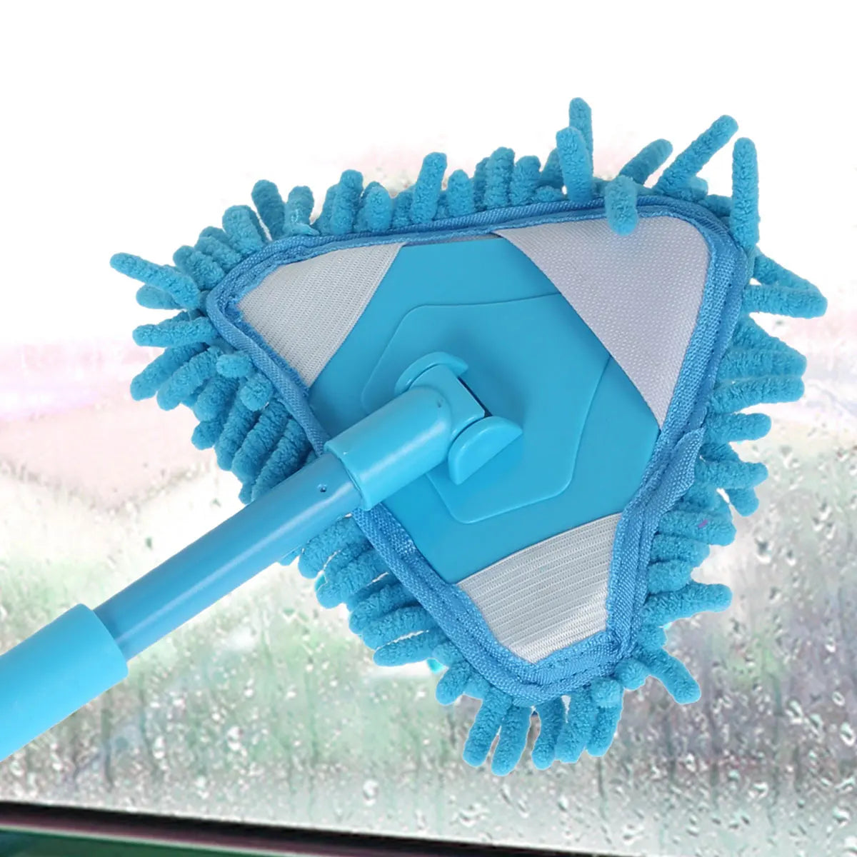 Adjustable Triangle Cleaning Mop with Extendable Handle