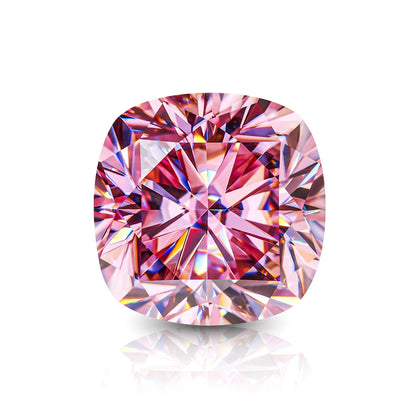 Pink Moissainte Diamond Stone 0.5ct-3ct D Color Gemstone Loose Gemstones Passed Diamond Tester GRA Certificate Ring Material