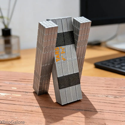 TARS Robot Model Interstellar Desk Decor 3D Printed Figure SciFi Office Display Gift