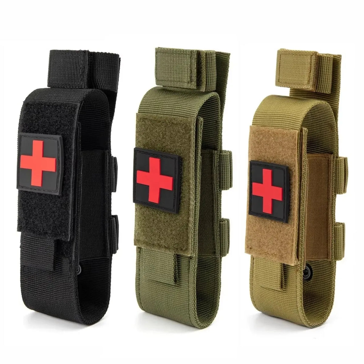 Portable outdoor 2-piece tactical first aid kit, tourniquet, survival kit, medical equipment, outdoor equipment kit,
