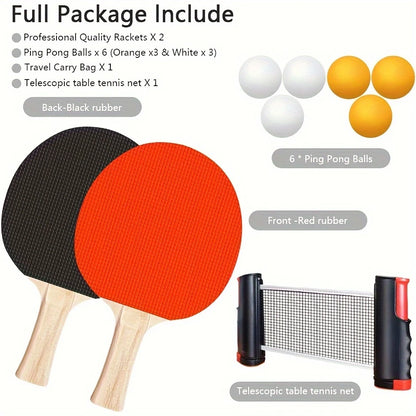 Ping Pong Home Portable Set Table Tennis door/Outdoor Games