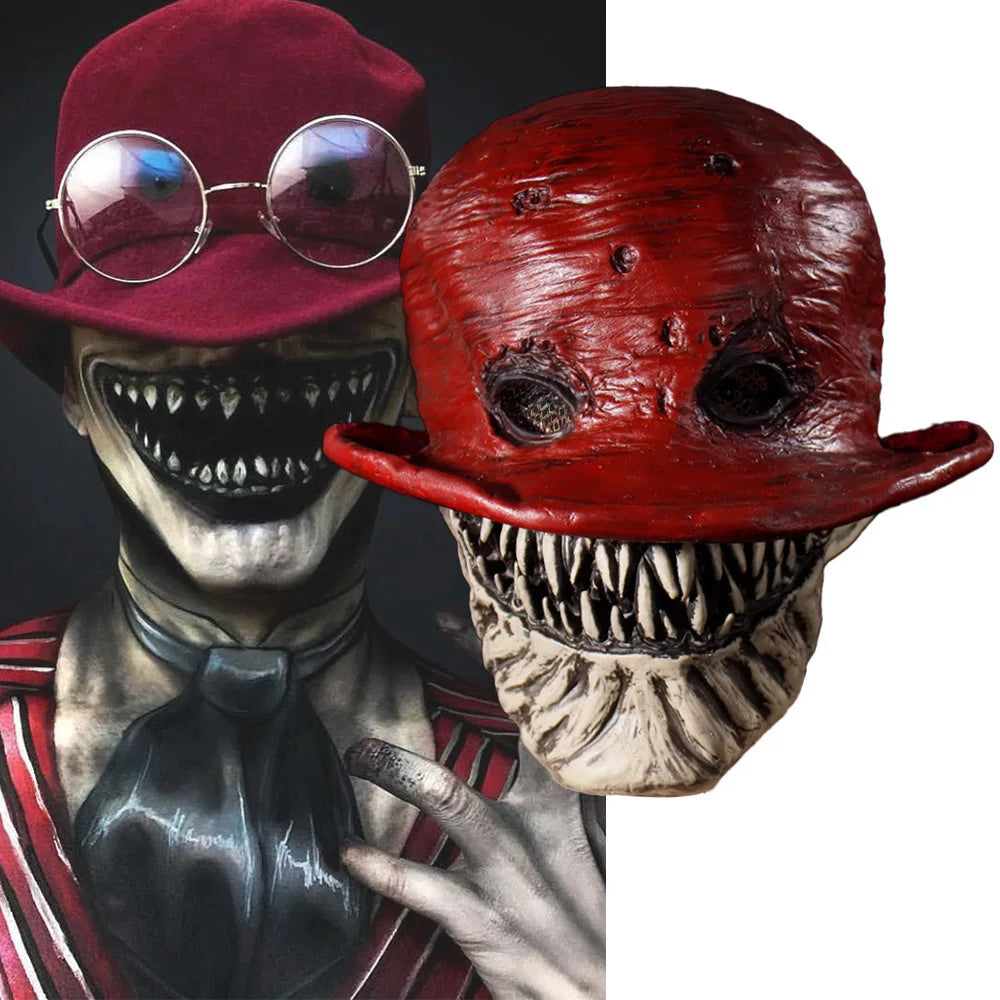 Horror Movie Latex Halloween Masks The Crooked Man Mask For Party 2025