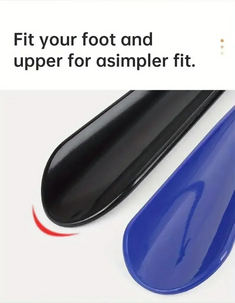 1pc Long Plastic Shoe Horns Spoons Wearing Shoe
