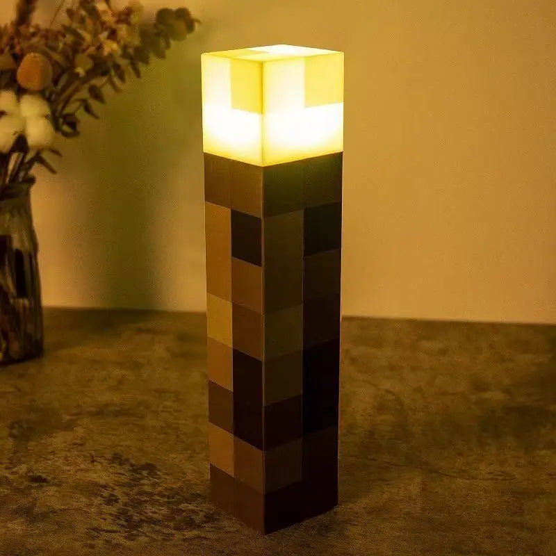 Room Decor Torch Lamp Rechargeable Handheld Adjustable Gift