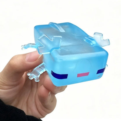 Cute Salamander Fidget Squishes Mini Tabas Squishy Axolotl Squeeze Toy Release Emotions Squishy Toys Slow Rising Decompress Toys