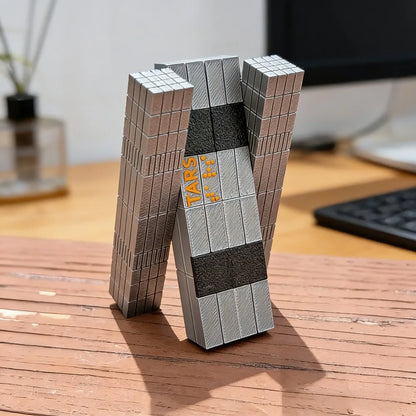 TARS Robot Model Interstellar Desk Decor 3D Printed Figure SciFi Office Display Gift