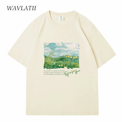 Women T-shirts Relaxed Fit Oversized