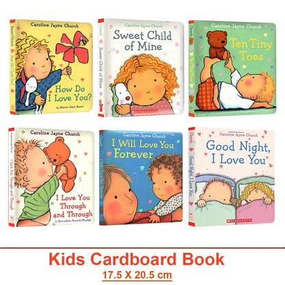 Kids Picture Cardboard Book Bedtime Story for Children English Book