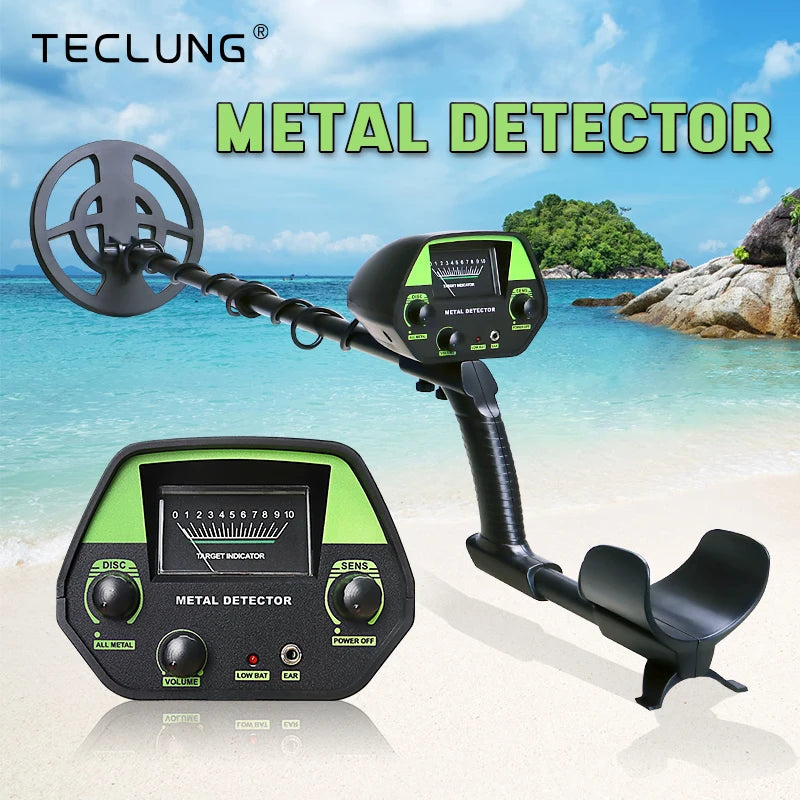 Metal Detector Treasure Hunter Gold Coin Hunting Rings Necklace Silver
