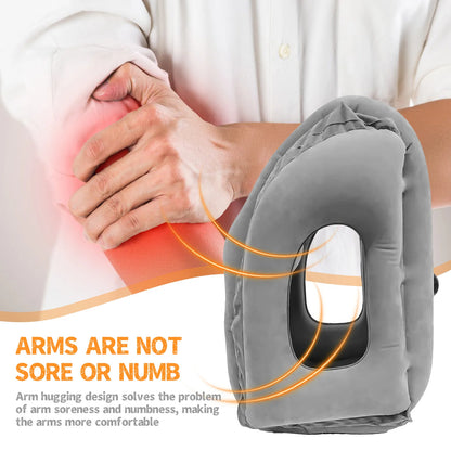 Inflatable Travel Pillow Airplane Pillow Travel Accessories Neck Head Support Airplane Seat