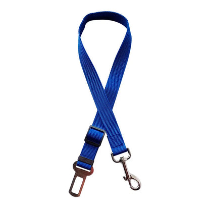 Pet Dog Seat Belt Adjustable Travel Car Safety Harnesses Lead Restraint Reflective Strap