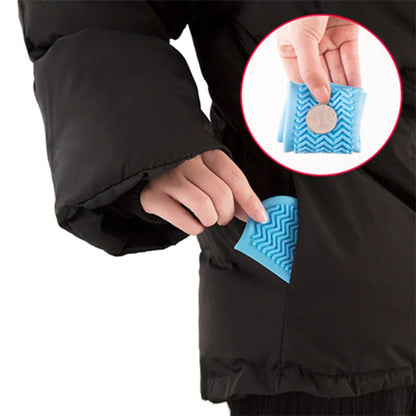 1 Pair Non-slip Silicone Shoe Elastic Wear-resistant Rain Cover Boots Reusable